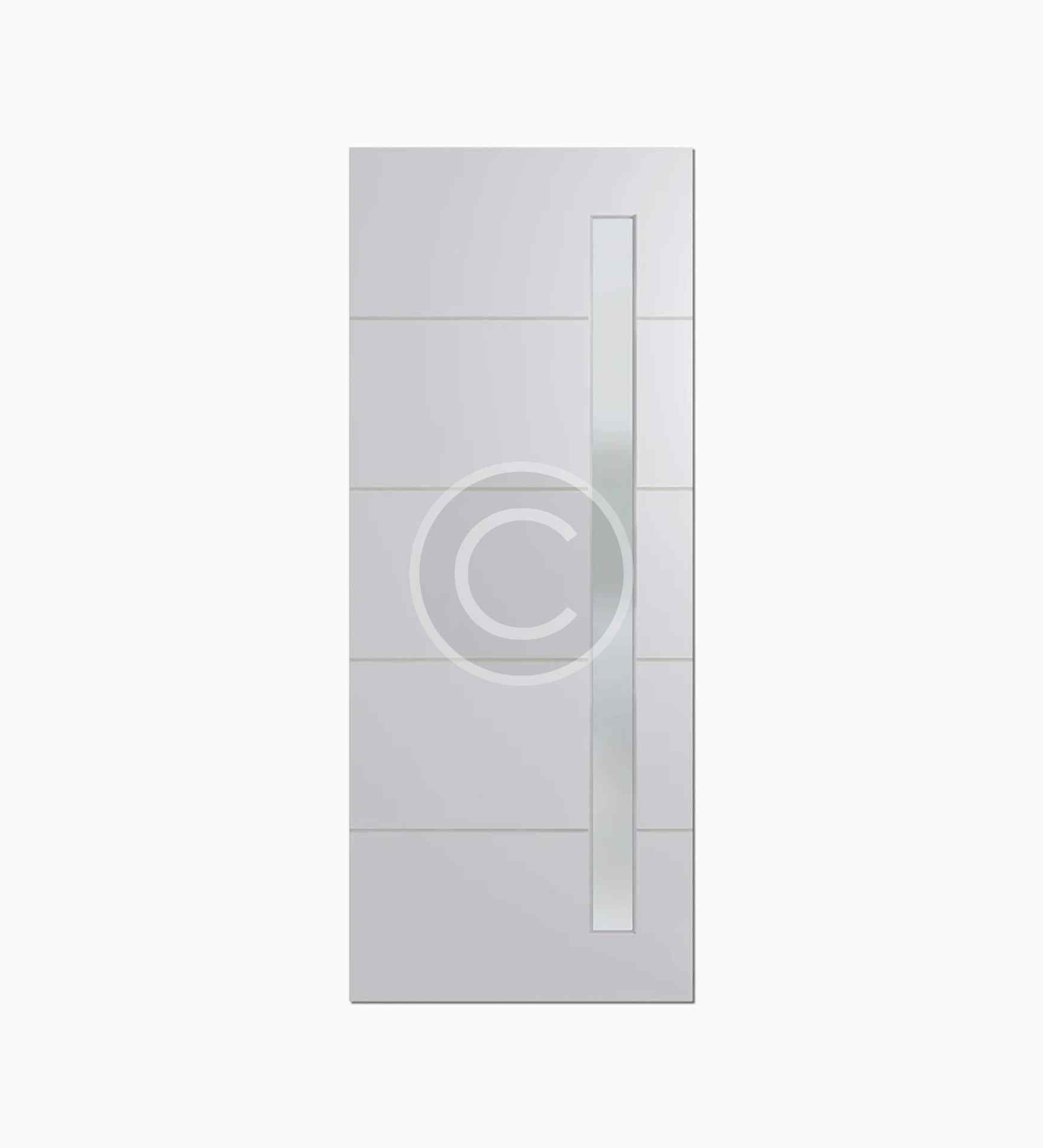 Steel door